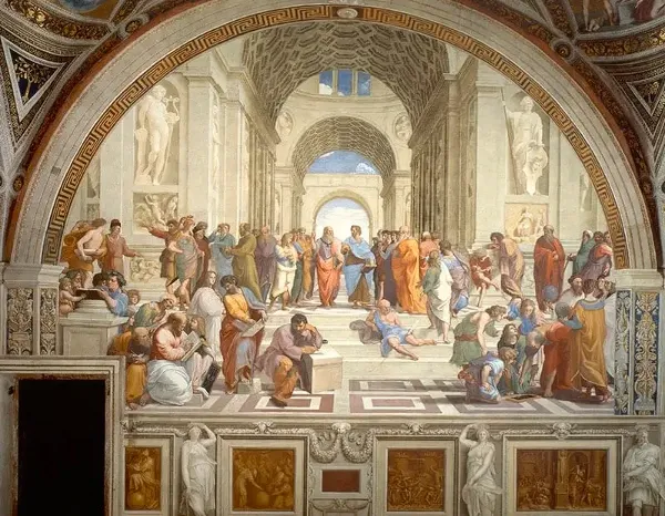 Academy-of-Athens-by-Raffaello-Sanzio-da-Urbino--