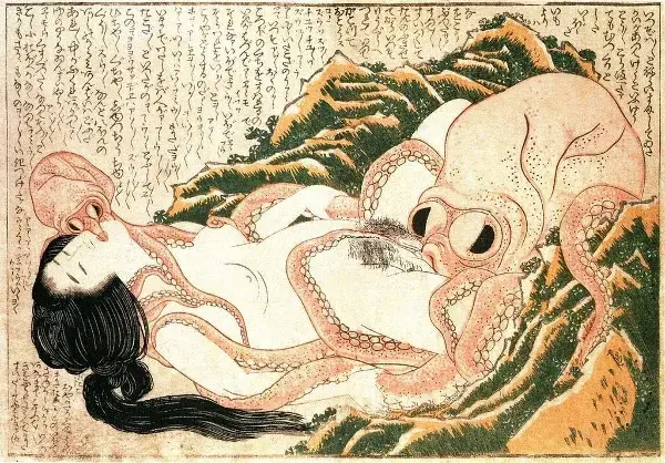 The-Dream-of-the-Fishermans-Wife--Hokusai
